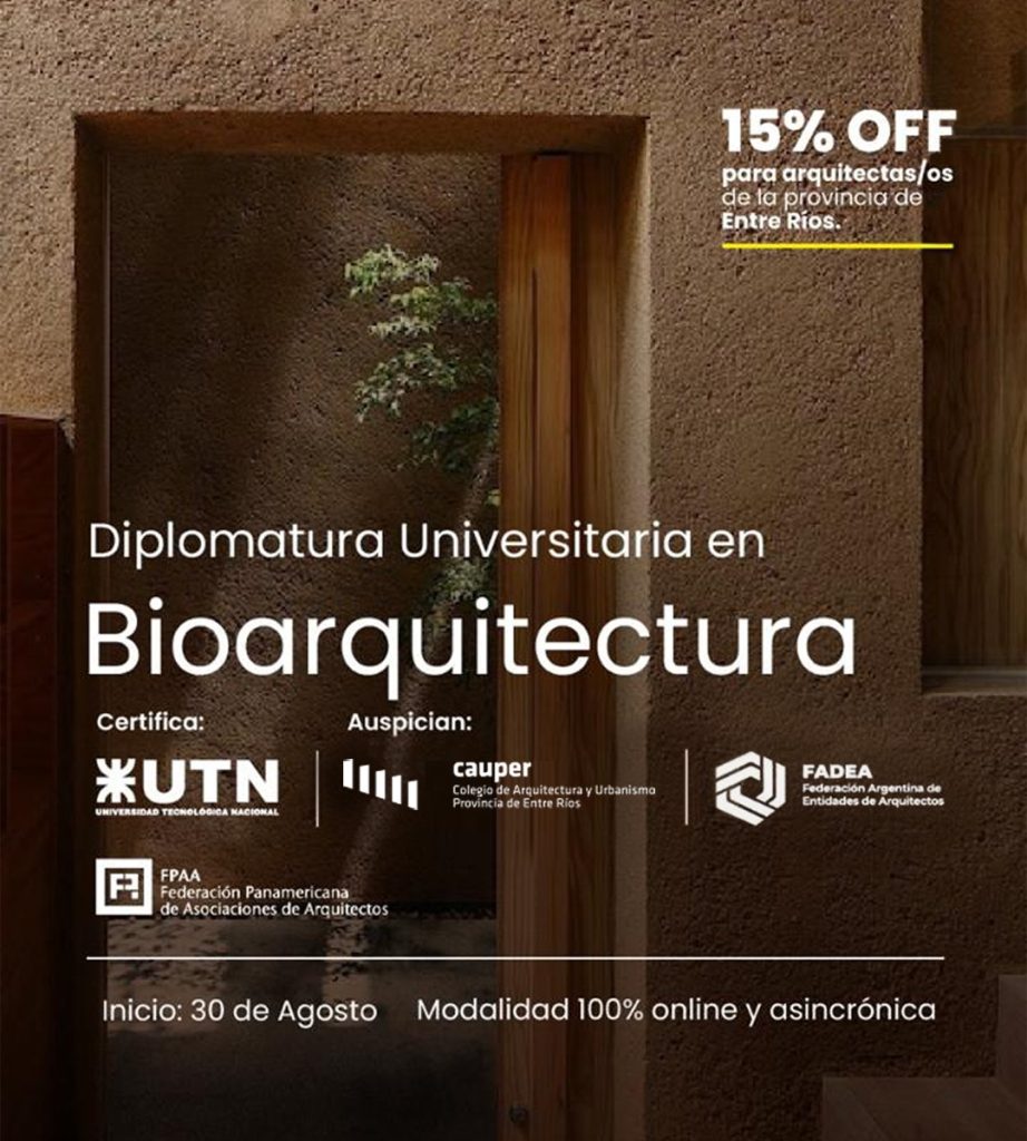 Diplomatura Universitaria en Bioarquitectura