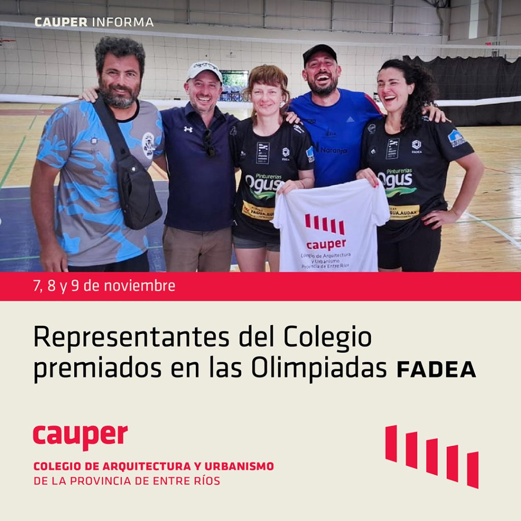 Olimpiadas Nacionales FADEA: Delegación del CAUPER se destaca en múltiples disciplinas